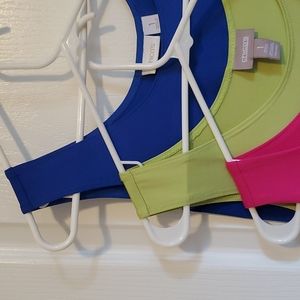 Chico's Tank Bundle Blue, Green, Pink in Size 1